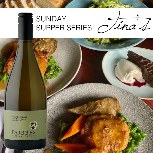 Tina's Dinner for Two with 2018 Grenache Blanc | May 24th, 2020