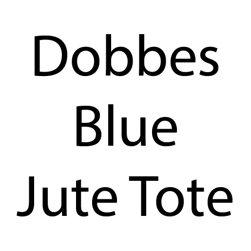 Dobbes Blue Jute Tote